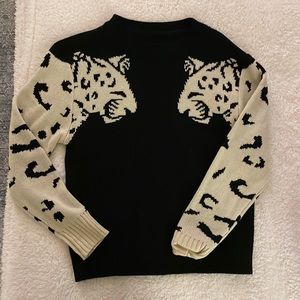 Cheetah sweater